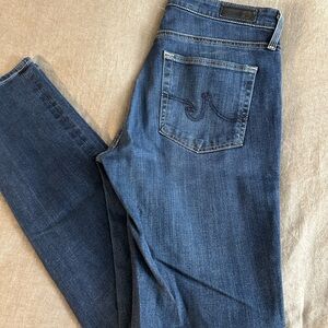 Ag Adriano Goldschmied Prima Cigarette Leg Jeans - Indigo Wash